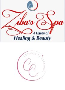 Zibas Spa + Community Cleaning Logo